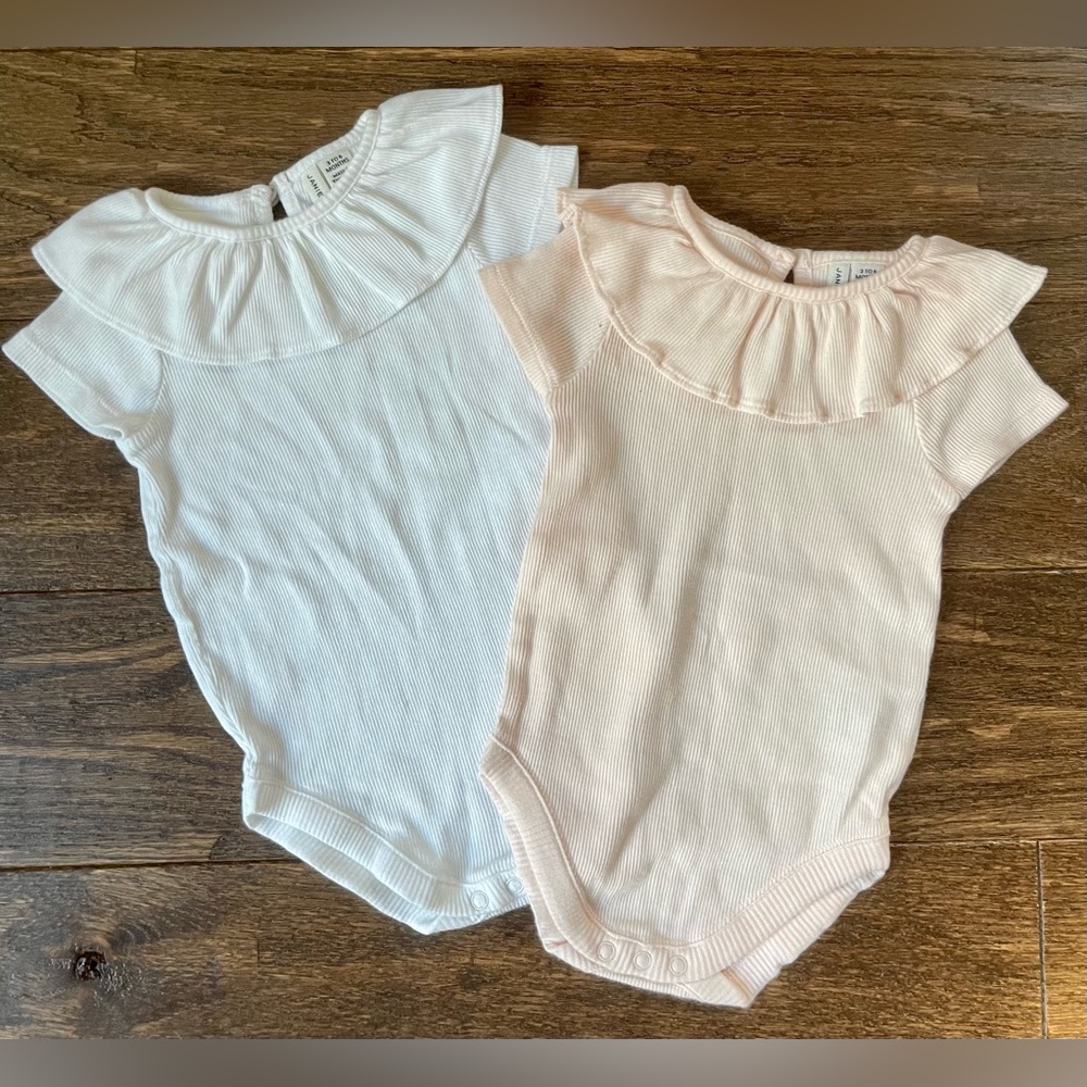 Janie and Jack 3-6m Onesies